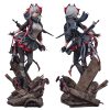 28cm Arknights W Anime Game Figure Arknights Ch en Action Figure Arknights Amiya Rabbit Ears Figurine - Arknights Shop