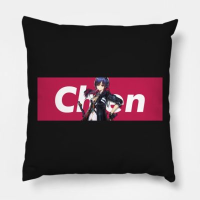 Chen Arknights Banner Throw Pillow Official Arknights Merch