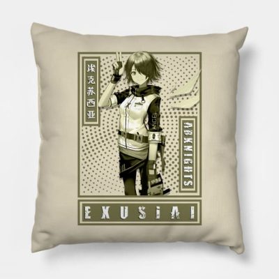 Eksusitak Throw Pillow Official Arknights Merch