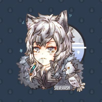 Arknights Chibi Silverash Pin Official Arknights Merch