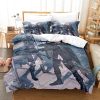 Arknights Bedding Set Single Twin Full Queen King Size Bed Set Aldult Kid Bedroom Duvetcover Sets 6 - Arknights Shop