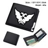 Game Arknights PU Wallet Student Short Bifold Otaku Purse Note Compartment Photo Passcard Card Holder Men 1 - Arknights Shop