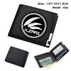 Game Arknights PU Wallet Student Short Bifold Otaku Purse Note Compartment Photo Passcard Card Holder Men 3 - Arknights Shop