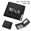 Game Arknights PU Wallet Student Short Bifold Otaku Purse Note Compartment Photo Passcard Card Holder Men 5 - Arknights Shop