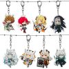 SilverAsh Keychain Acrylic Man Key Chain Women Key Holder Cute Arknights Keyring Game Key Ring Brelok - Arknights Shop