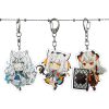 SilverAsh Keychain Acrylic Man Key Chain Women Key Holder Cute Arknights Keyring Game Key Ring Brelok 3 - Arknights Shop