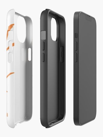 Arknights - Great Lungmen Logo (Orange) Iphone Case Official Arknights Merch