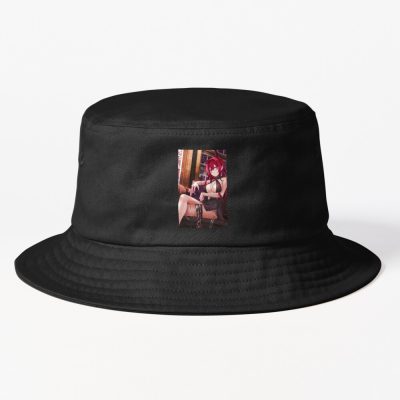 Surtr Arknights Red Hair Bucket Hat Official Arknights Merch