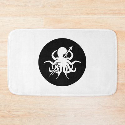 Abyssal Hunters - Arknights Faction - Logo - Circle Bath Mat Official Arknights Merch