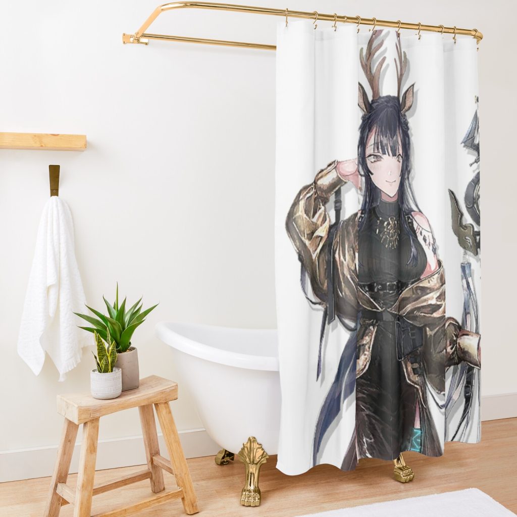 Tsukinogi Shower Curtain Official Arknights Merch