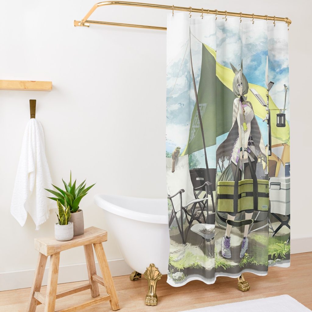 High Autumn Shower Curtain Official Arknights Merch